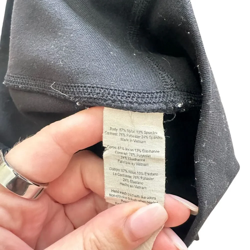 ALO YOGA Verse High Waist Leggings Black‎ Zinc X-Small